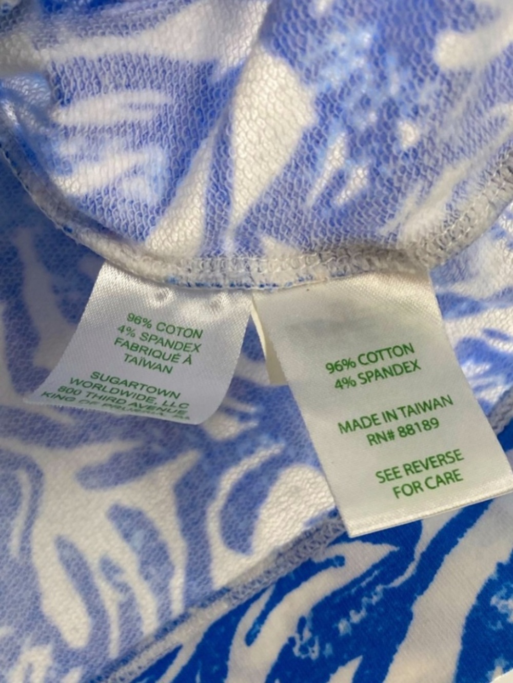 Lilly Pulitzer UPF 50+ Skipper Popover 1/2 Zip Pullover Sweater Mock Neck Size M - Picture 5 of 9